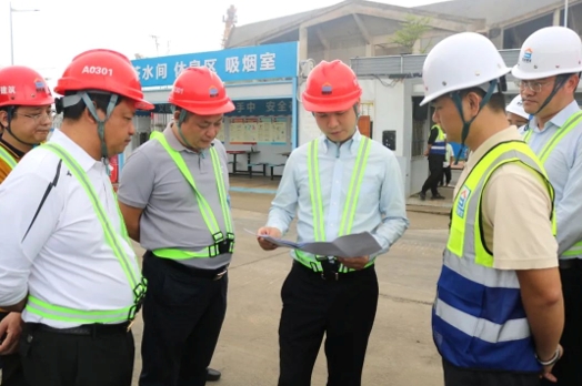 謀發(fā)展，強管理|騰越建科集團總裁丁杰視察海南分公司
